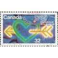 CANADA, International Youth Year, blue 1985, 32c