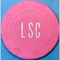 LSC(Lucky Strike Bar). 25¢ Casino Chip. Missoul...