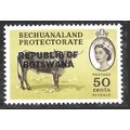 1966 Betschuanaland Postage Stamps Overprinted ...