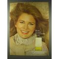 1978 CIE Perfume Ad - Candice Bergen