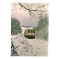 WEST SOMERSET RAILWAY, unused vintage postcard #