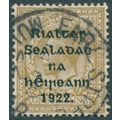 Ireland 1922 1s bistre-brown SG 15 used