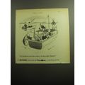 1958 National Airline Advertisement - Cartoon by Bandel Linn - Flying Star Miami