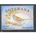 BOTSWANA 2014 BLUE WAXBILL BIRDS USED BIRD RED ...