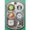 Military Service Thanks. Challenge Coin, Souven...