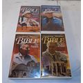 Lot Of 4 Charlton Heston The Bible VHS Tapes Cl...