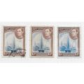 BERMUDA 1938 KG6 SG111 PENNY & HALFPENNY SHIPS ...