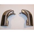 1952 DESOTO FRONT WINDSHIELD CORNER TRIM PAIR O...