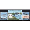 Vanuatu 560-564 MNH Aviation WWII Planes Aircra...