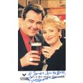 Terry & Britt Woods Emmerdale Hand Signed Cast ...