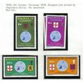 1975 GB GUERNSEY CHRISTMAS SET UMM SG 131-134