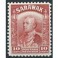 Sarawak 1934 SG113 10c Scarlet Mounted Mint .. ..
