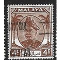 SELANGOR 1935/1941 SG 93 - #4 fine used (o)