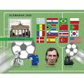 GUINE BISSAU 2004 SHEET MNH FOOTBALL GERMANY FU...