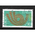 ITALY 1973 EUROPA 90L GOLD GREEN & YELLOW SG 13...