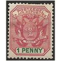 Transvaal 1896 SG217 1d Rose-Red & Green Mounte...
