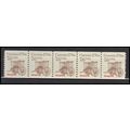 2255 7.6c Carreta Very Fine MNH Dry Gum PNC 1/5...