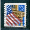 Used 2913 32c U.S. Flag Over Porch Fine CNS 111...