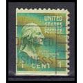 Used 804 1c George Washington Fine BPS KA5518