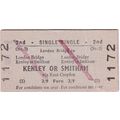 LONDON BRIDGE - KENLEY SMITHAM 1968 British Rai...