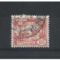 Burma.SG145 30p Elephant hauling log (Red).Fine...