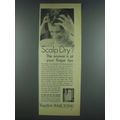 1933 Vaseline Hair Tonic Ad - Scalp Dry?