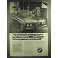 1974 BMW Cars Ad - For performance, handling and great fuel mileage