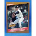 1986 Donruss Highlights #18 Roger Clemens