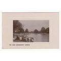 The Lake Wandsworth Common Postcard 1907 London