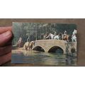 1960s Postcard -Pony Trekking @ Pack Horse Brid...