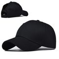 High Bun Hat Cotton Summer Sun Sport Snapback P...