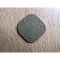 India 1943 1/2 Anna Coin