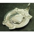 Vintage Sterling Silver Albert Watch Chain Bill...