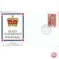 Gibraltar FDC 1986 - SG 540 - Queen Elizabeth 1...