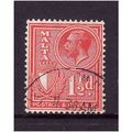 MALTA 1930 SG 196 1 1/2d ROSE RED FINE USED #1