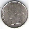 BELGIQUE 1 FRANC 1976