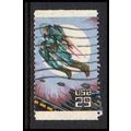 Used 2743 29c Futuristic Spaceship Fine BPS W4748