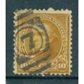 Used 283 10c Daniel Webster Just Clears M05365