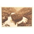 1950 postcard La Dordogne au Collet