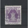 Burma.SG147 1k Lion Throne (Violet).Fine Used.J...