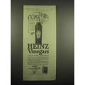 1918 Heinz Vinegars Ad