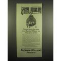 1918 Sherwin-Williams Paint Ad - You Get More