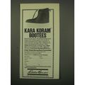 1979 Eddie Bauer Ad - Kara Koram Bootees
