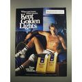1984 Kent Golden Lights Cigarettes Ad - When You Know