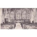 Interior of Church Moreton Dorset Postcard (DOR...