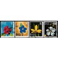 Sri Lanka, 1976, Flowers set SG 611-14 (Scott #...