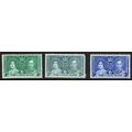 Turks & Caicos 1937 Coronation set 3v SG191/193 MM