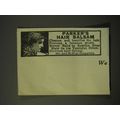 1913 Parker's Hair Basalm Ad - Cleanses and bea...