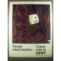 1967 Kent Cigarettes Ad - Trends need leaders C...