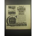 1955 Canadian National Railways Advertisement - Enjoy